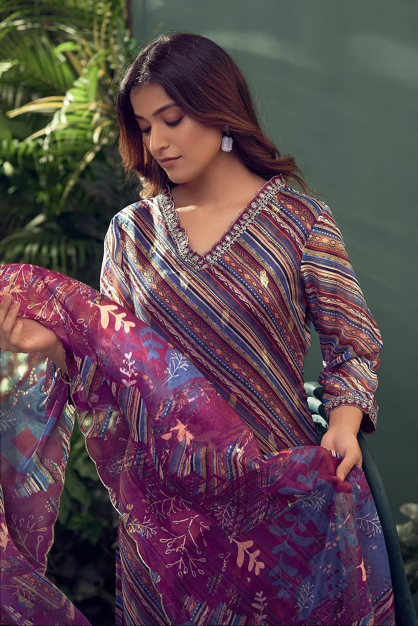 2 Designer Dress Combo Pair Set
