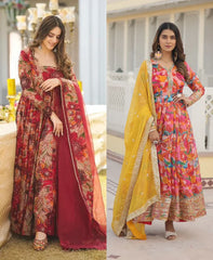 2 Designer Dress Combo Pair Set