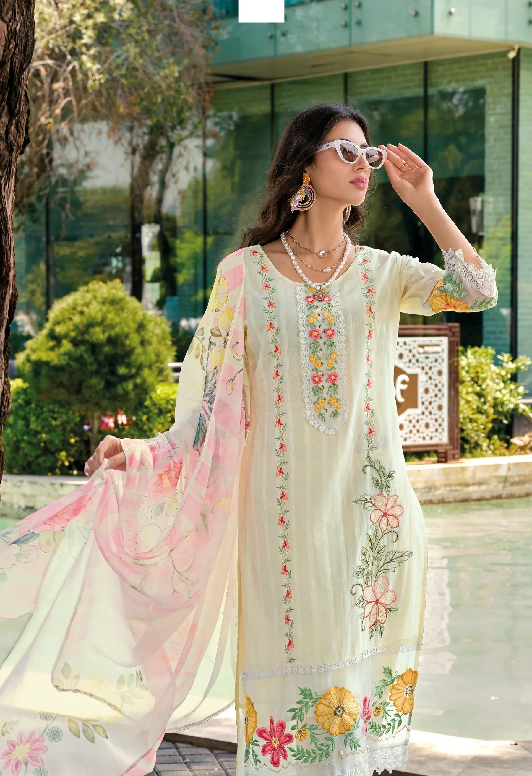 2 Designer Dress Combo Pair Set