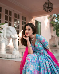 2 Combo Suit Set With Dupatta