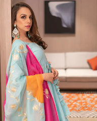2 Combo Suit Set With Dupatta