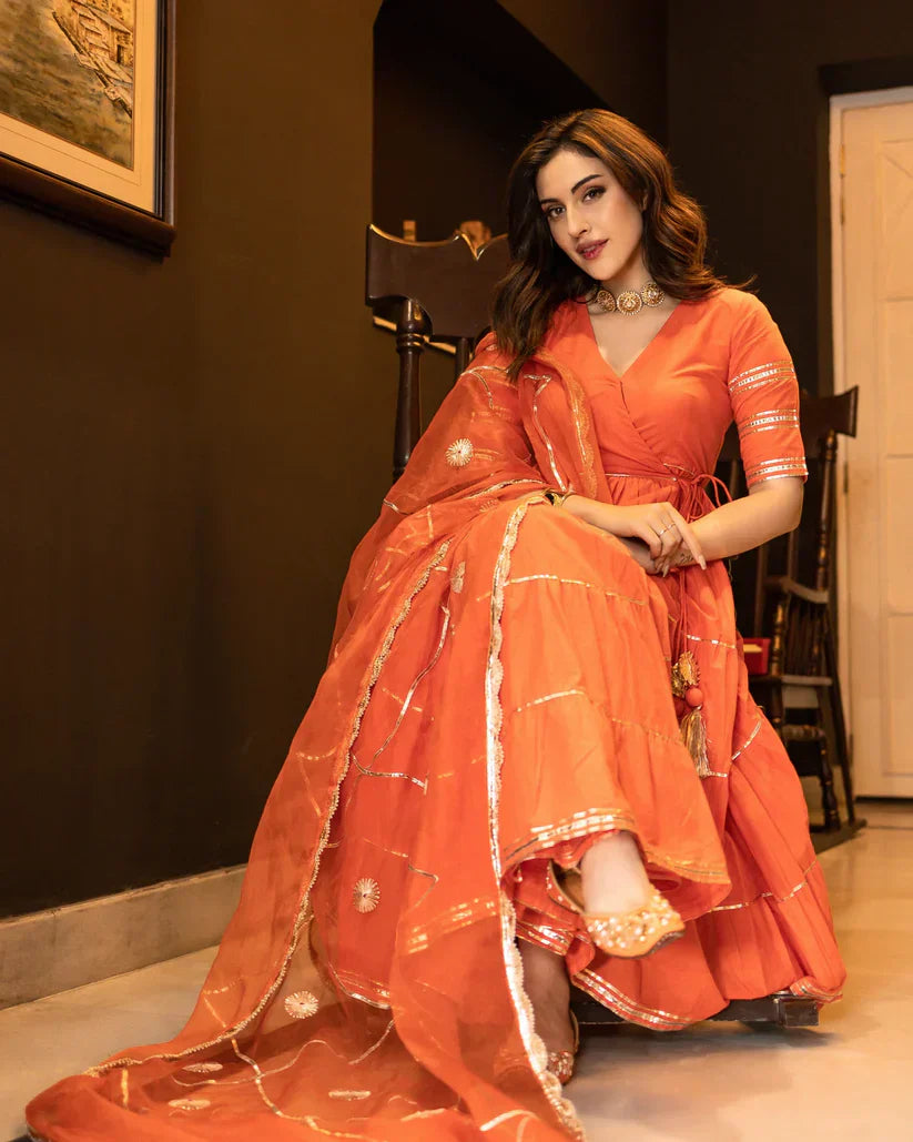 2 Combo Suit Set With Dupatta