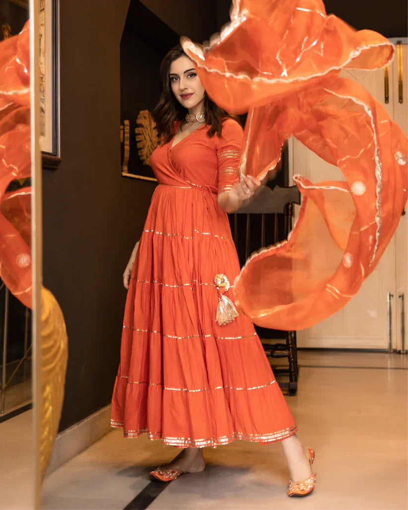 2 Combo Suit Set With Dupatta