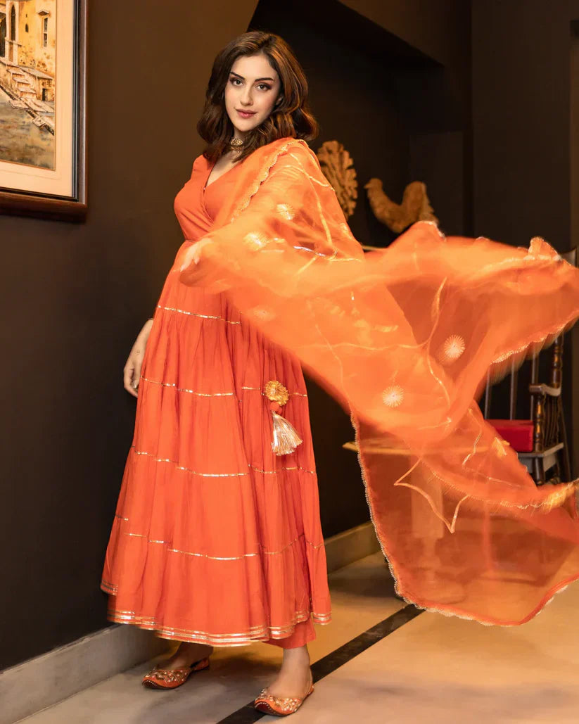 2 Combo Suit Set With Dupatta