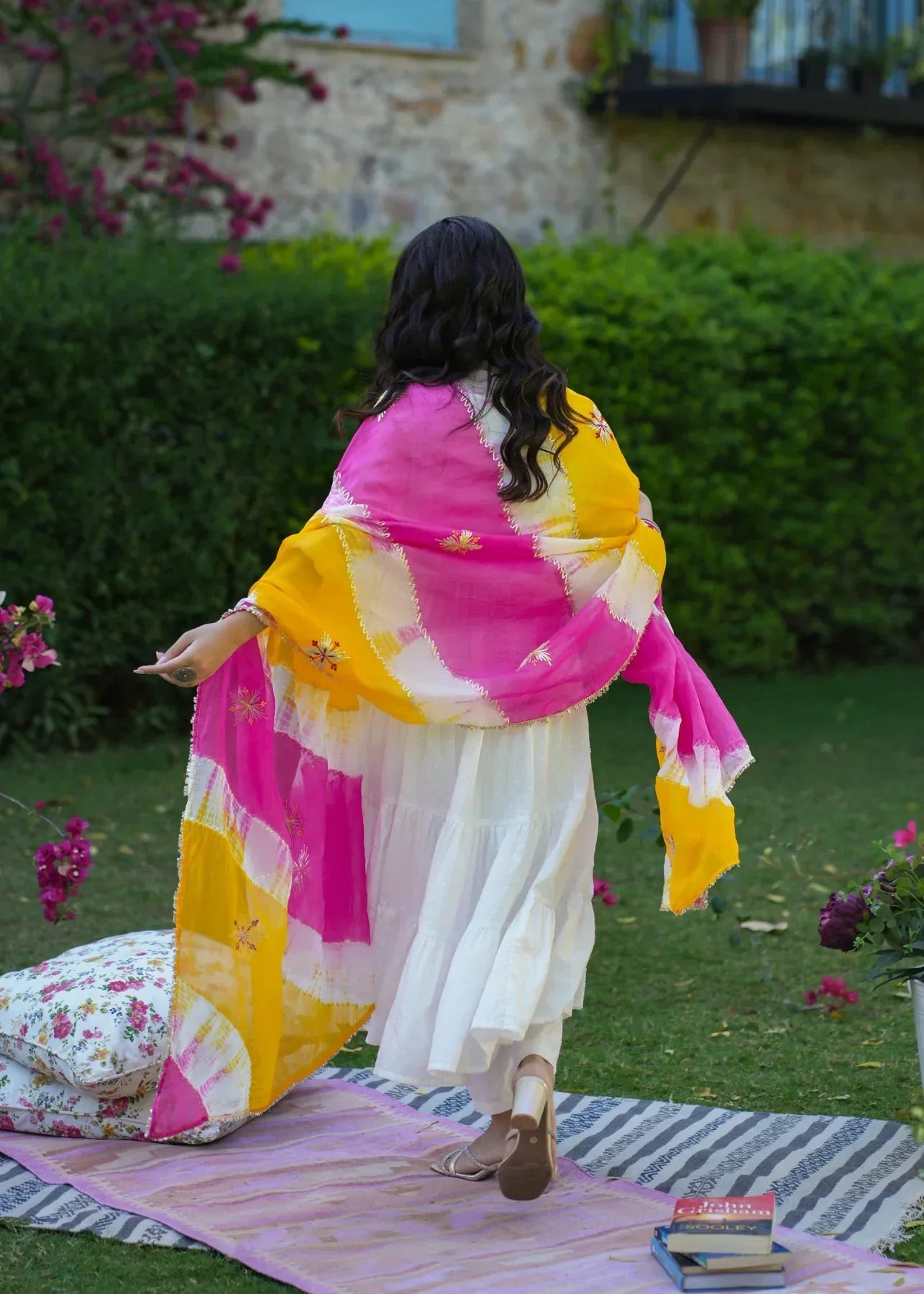 2 Combo Suit Set With Dupatta
