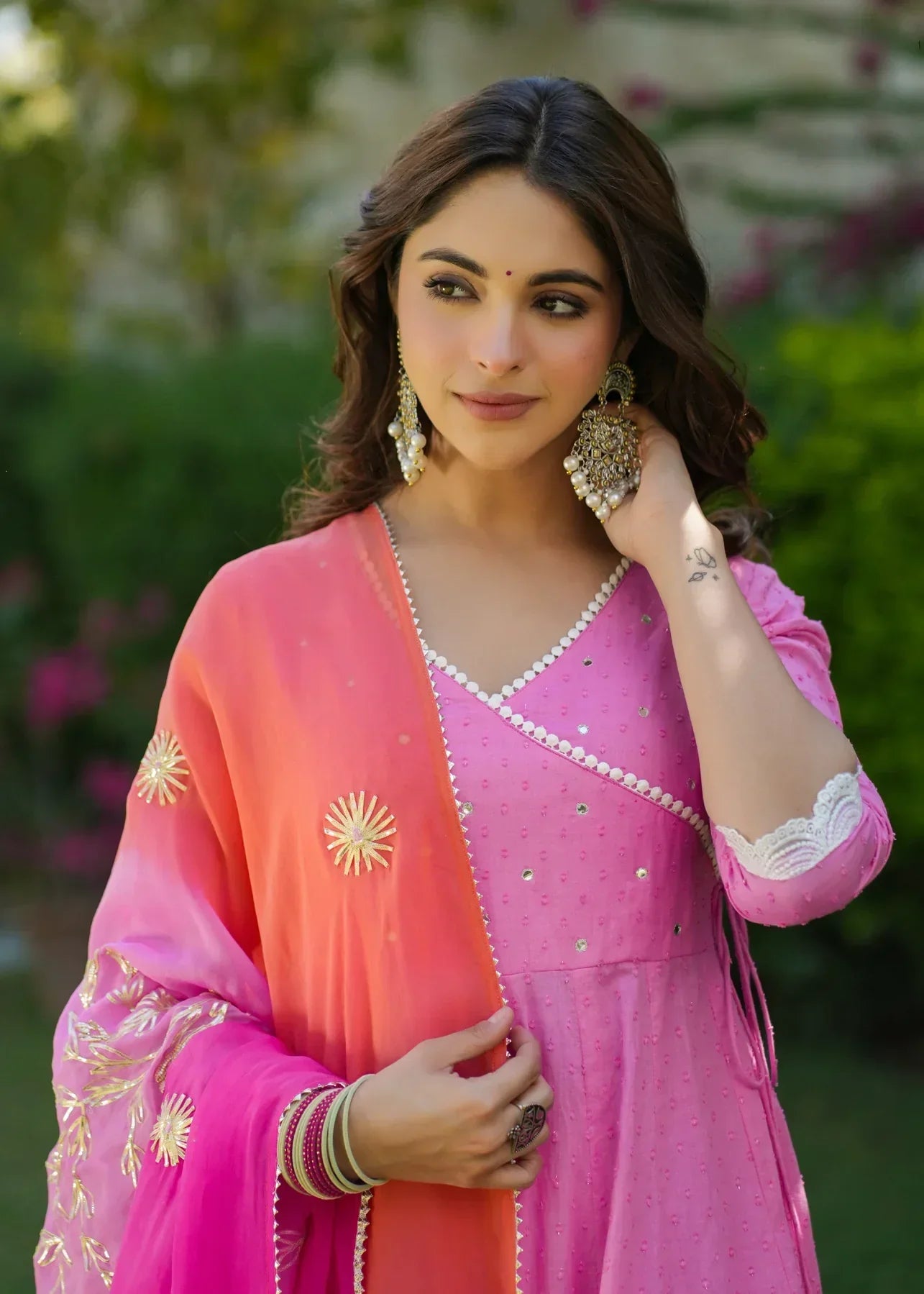 2 Combo Suit Set With Dupatta