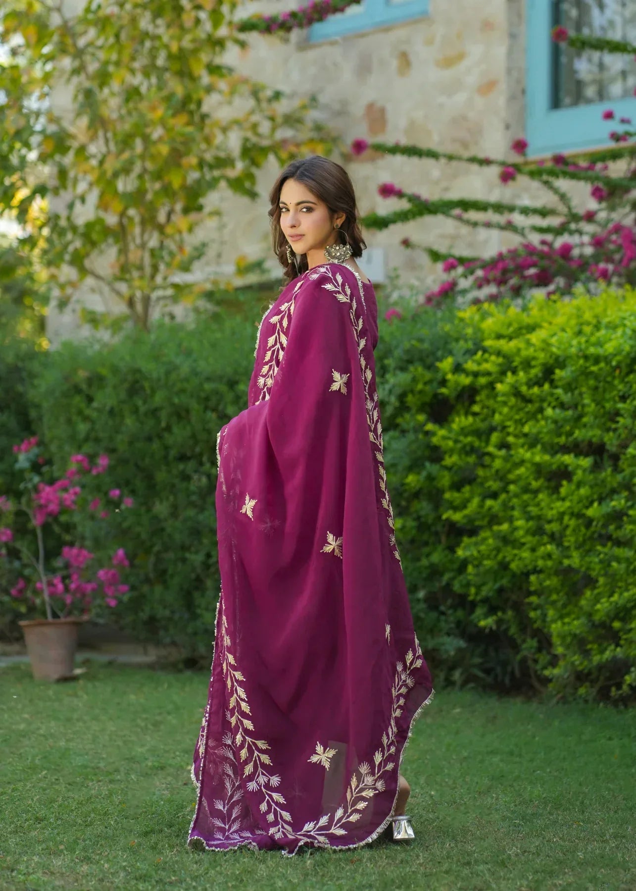 2 Combo Suit Set With Dupatta