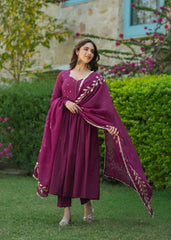 2 Combo Suit Set With Dupatta