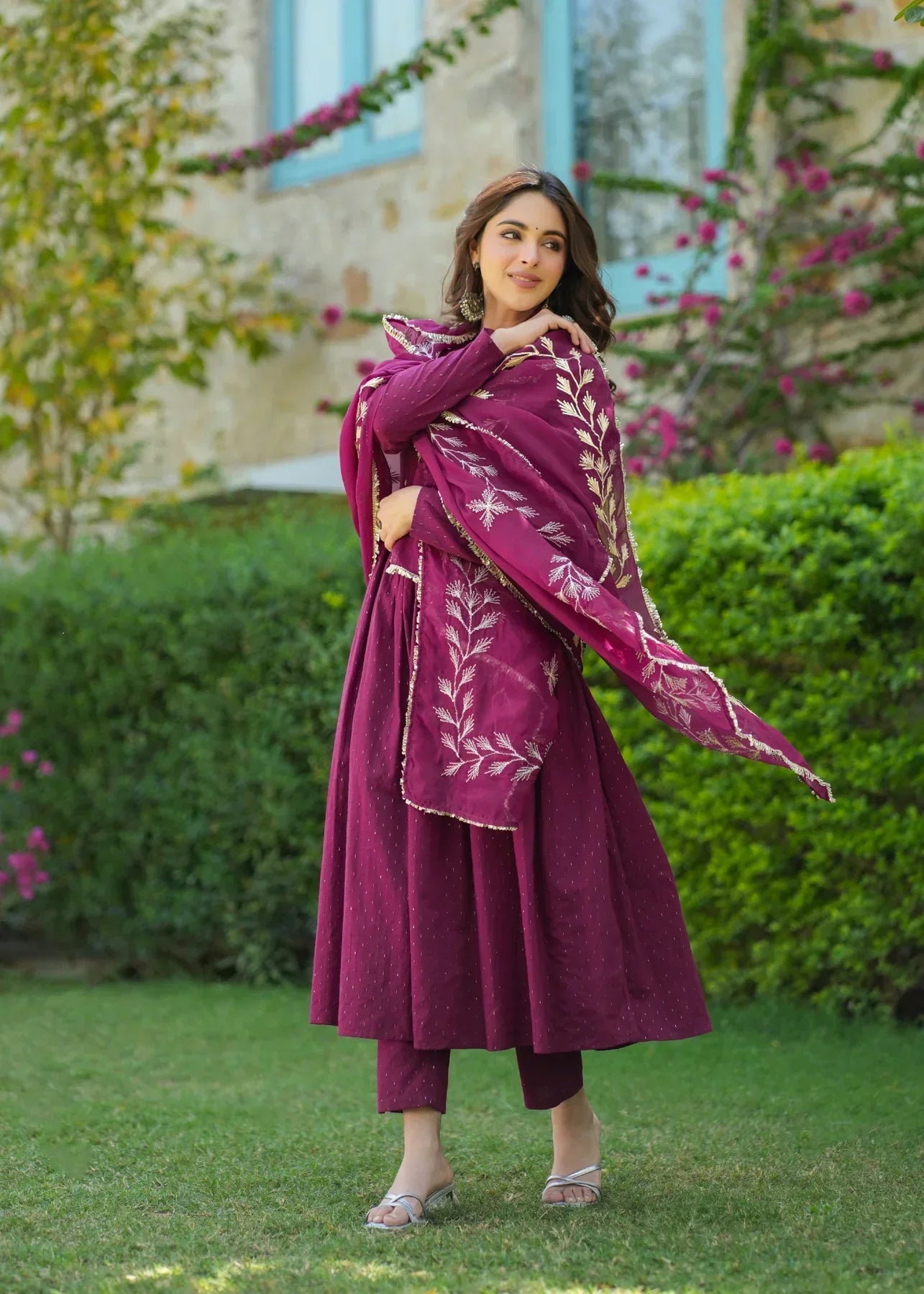 2 Combo Suit Set With Dupatta