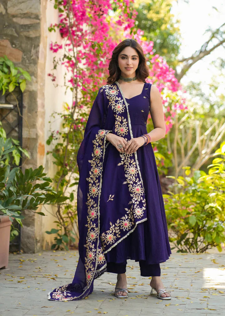 2 Combo Suit Set With Dupatta