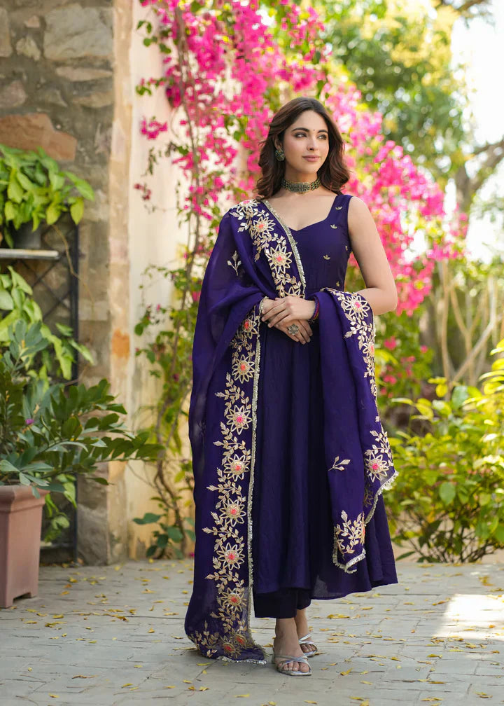 2 Combo Suit Set With Dupatta