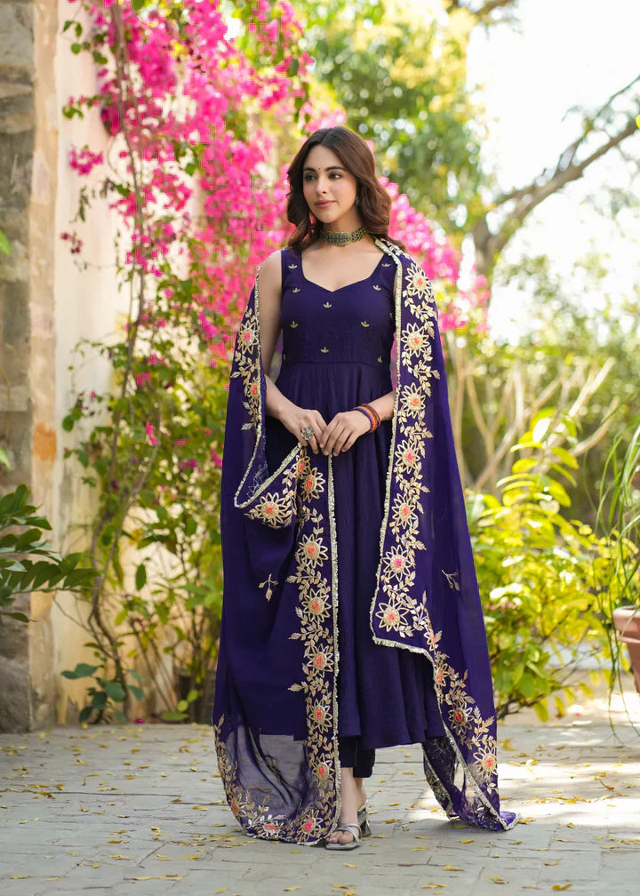 2 Combo Suit Set With Dupatta