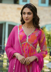 2 Combo Suit Set With Dupatta