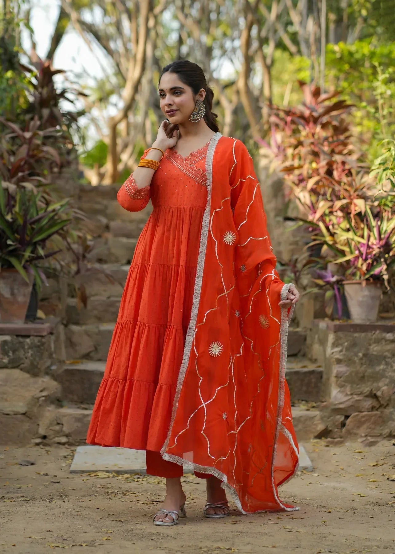 2 Combo Suit Set With Dupatta