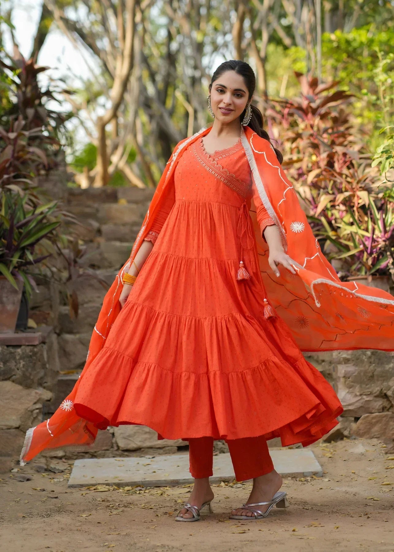 2 Combo Suit Set With Dupatta