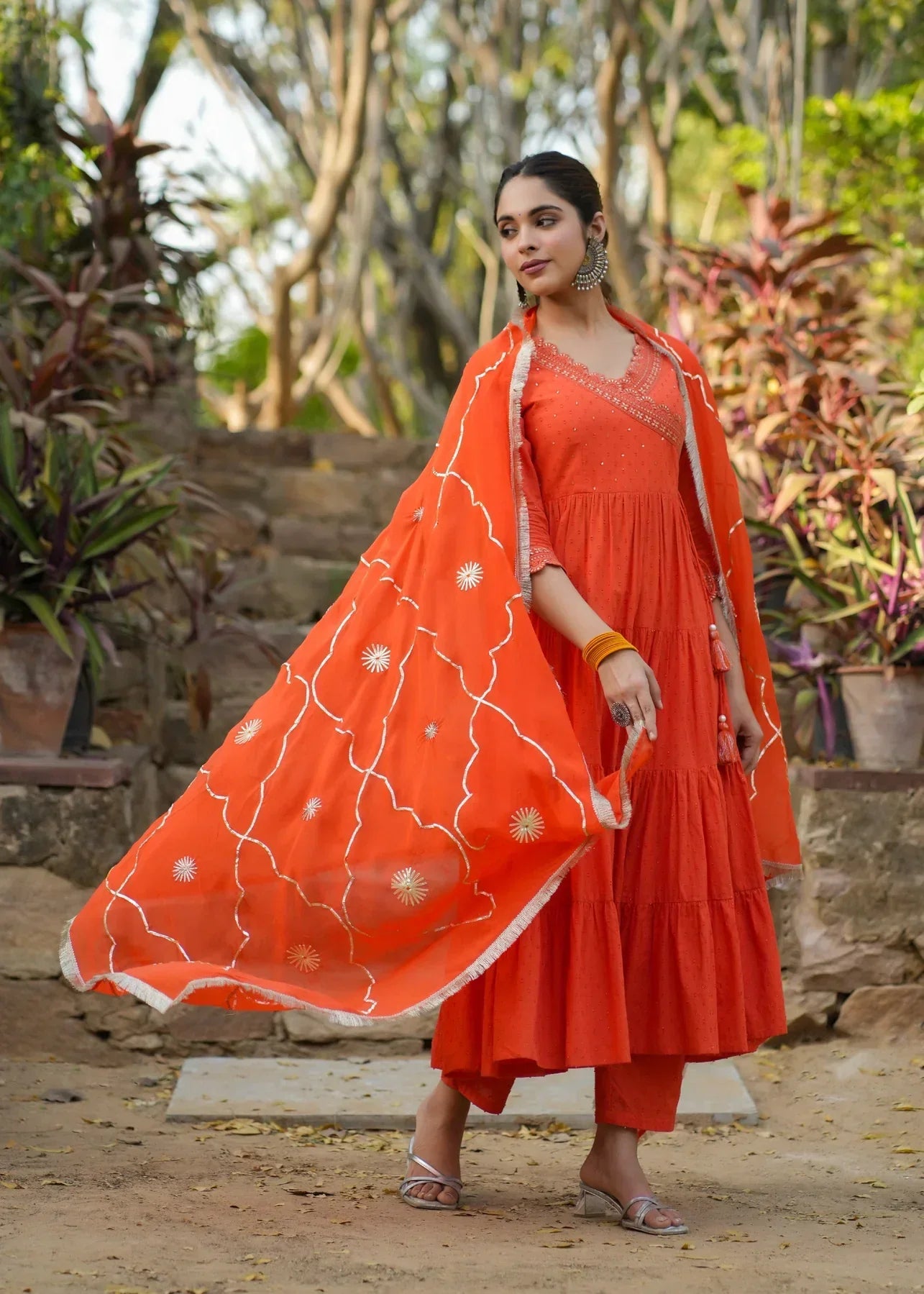 2 Combo Suit Set With Dupatta