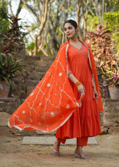 2 Combo Suit Set With Dupatta