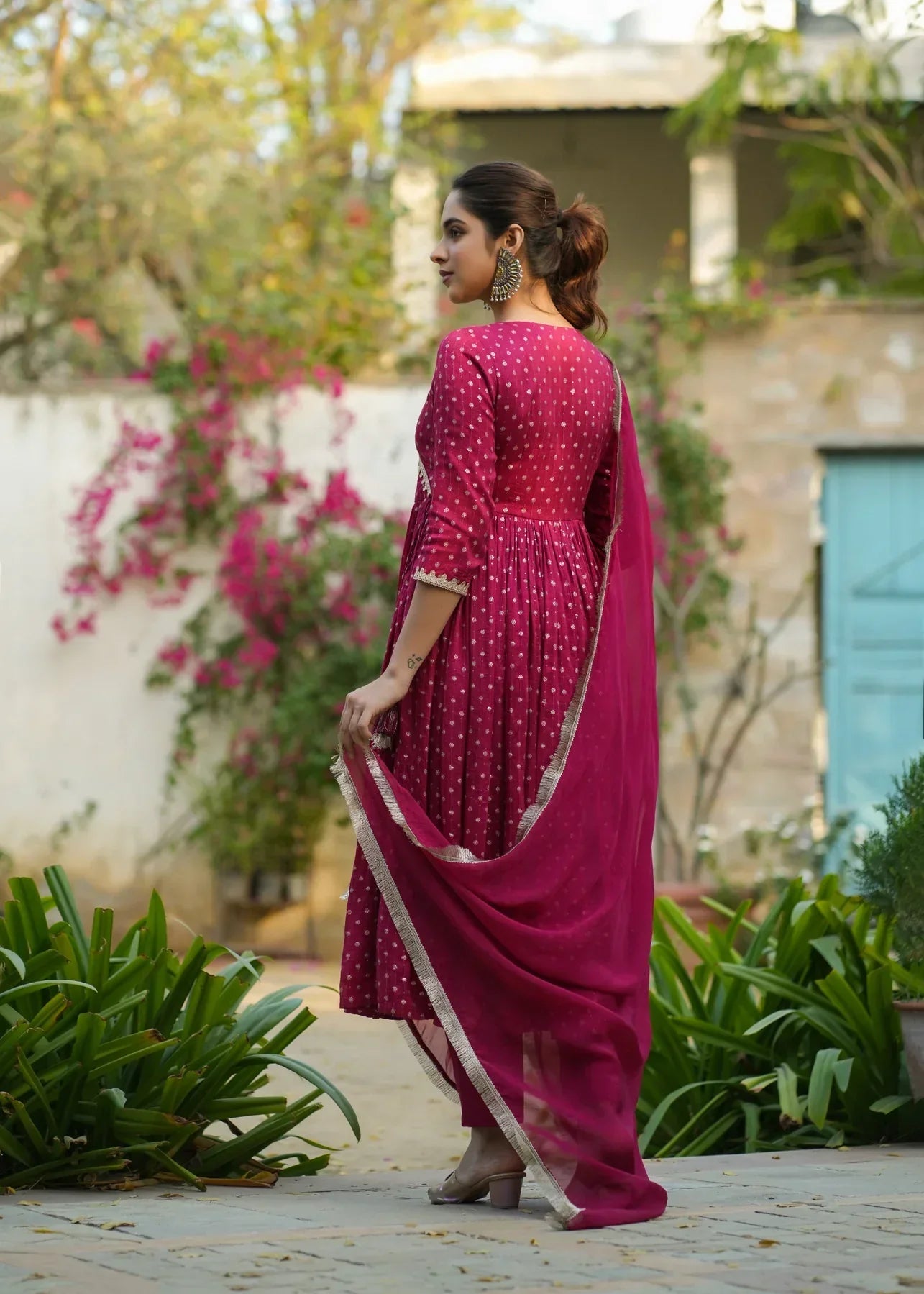 2 Combo Suit Set With Dupatta