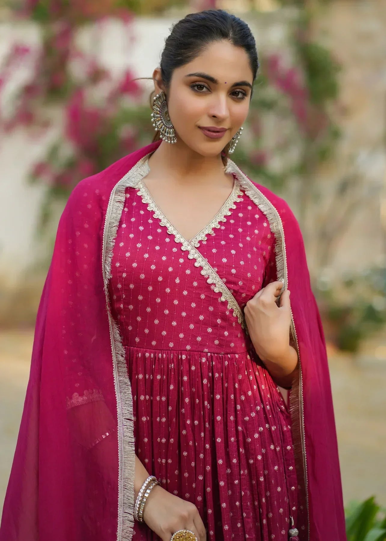 2 Combo Suit Set With Dupatta