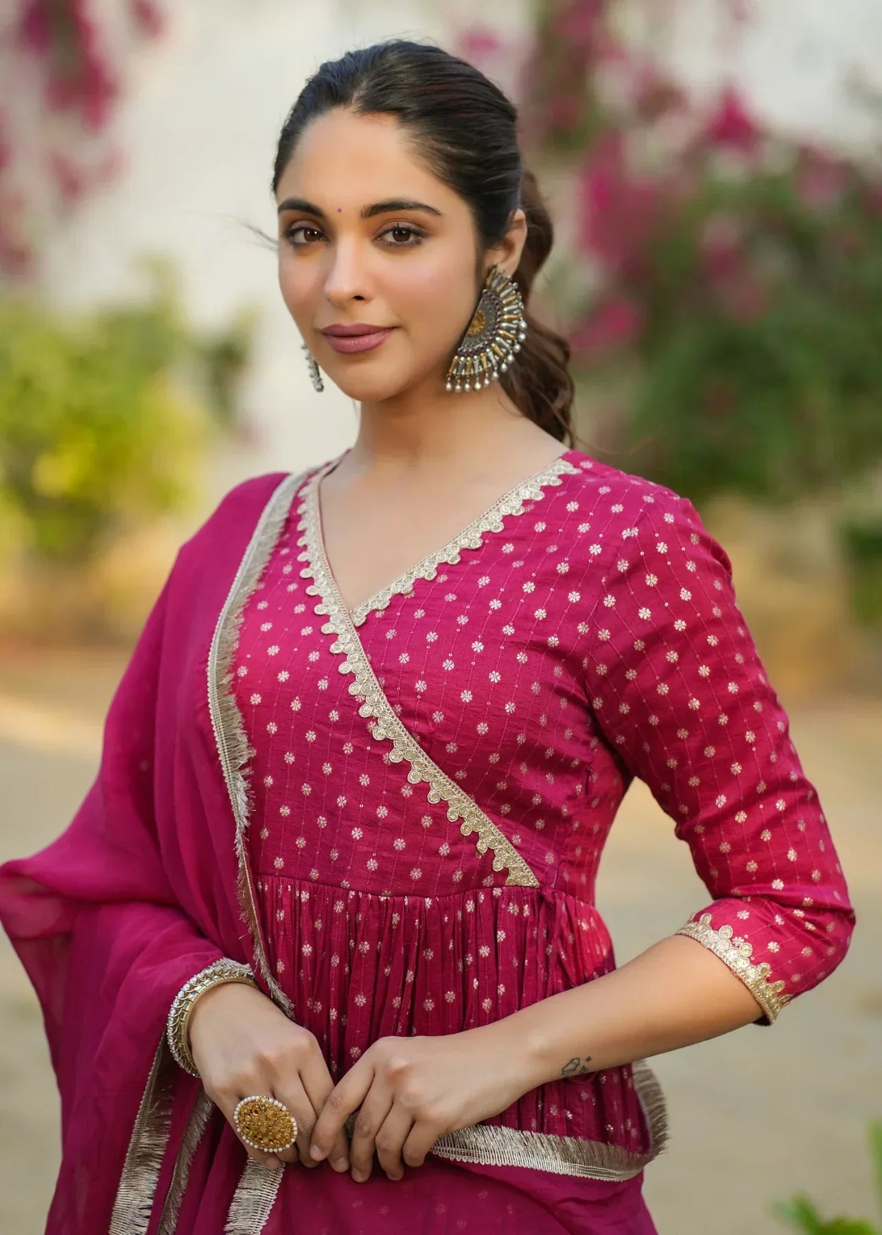 2 Combo Suit Set With Dupatta