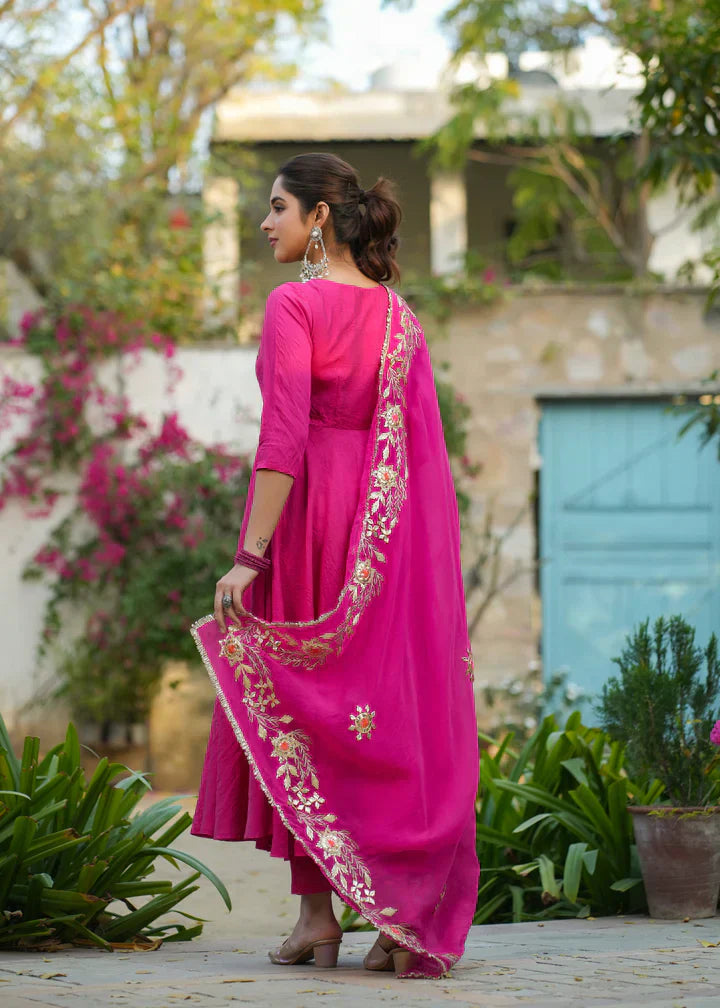 2 Combo Suit Set With Dupatta