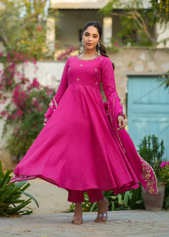 2 Combo Suit Set With Dupatta