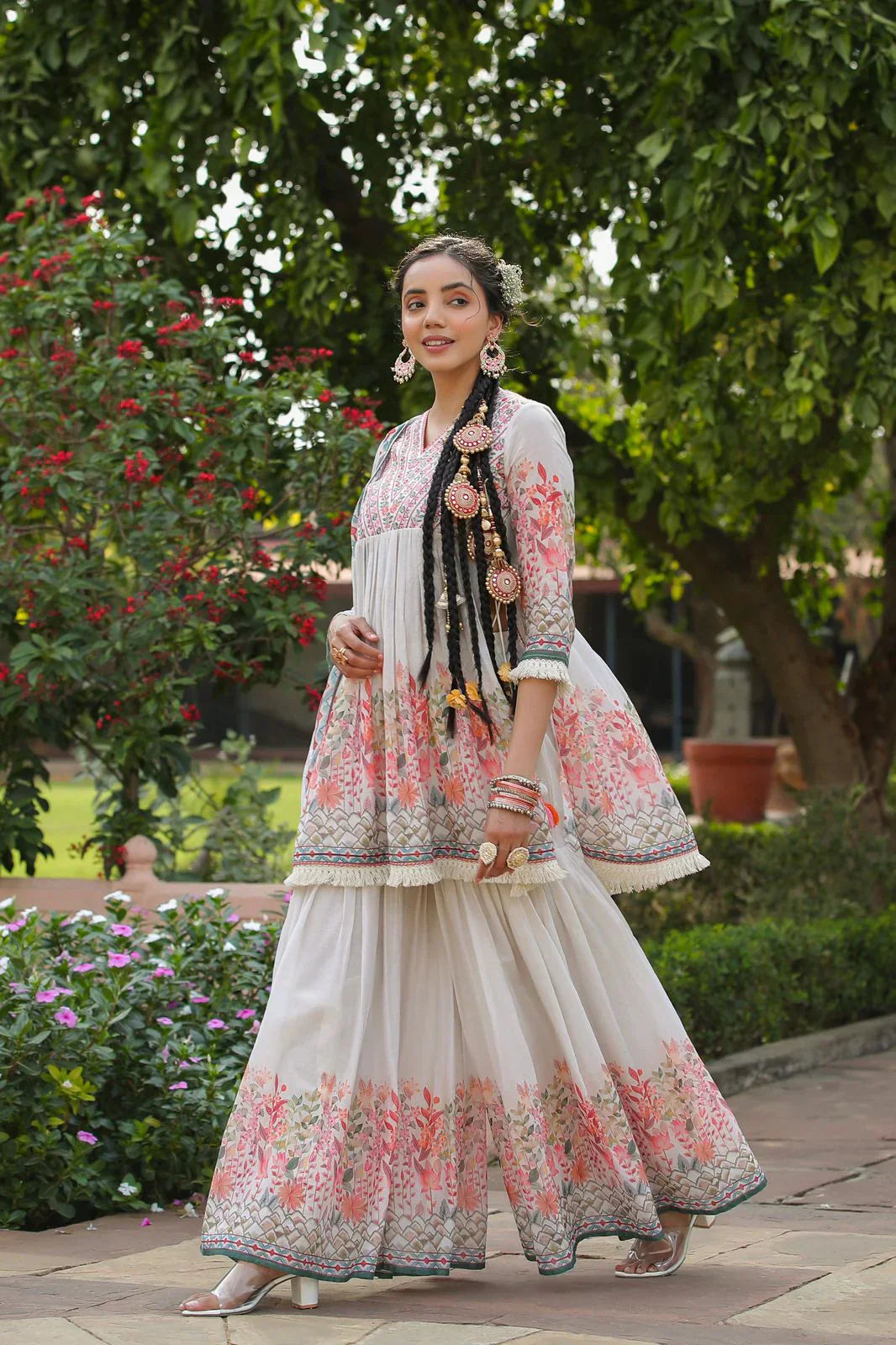 2 Combo Suit Set With Dupatta