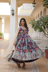 2 Combo Suit Set With Dupatta