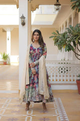 2 Combo Suit Set With Dupatta