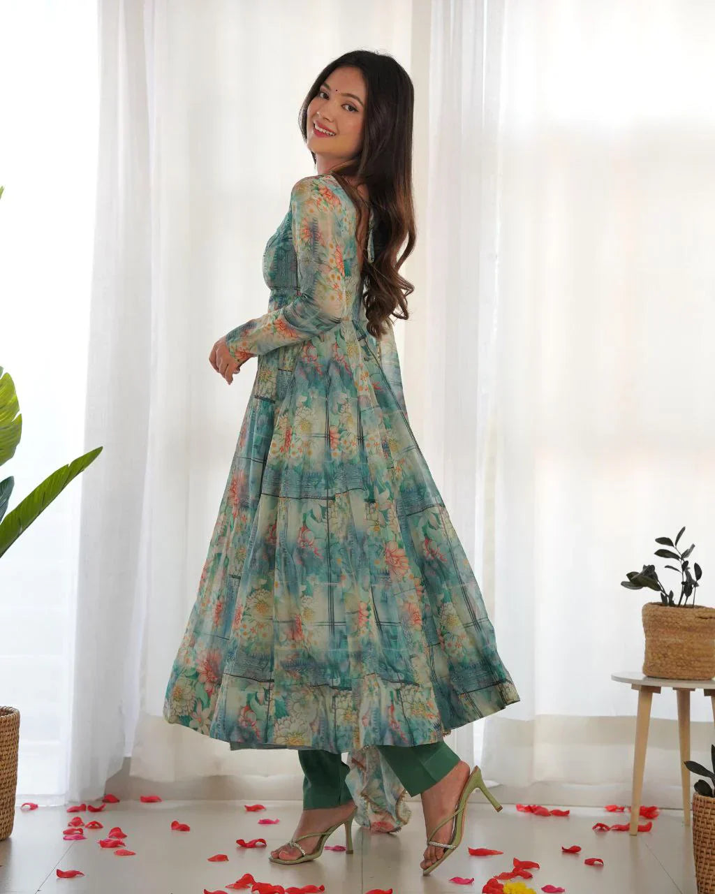 2 Combo Suit Set With Dupatta