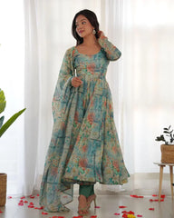 2 Combo Suit Set With Dupatta