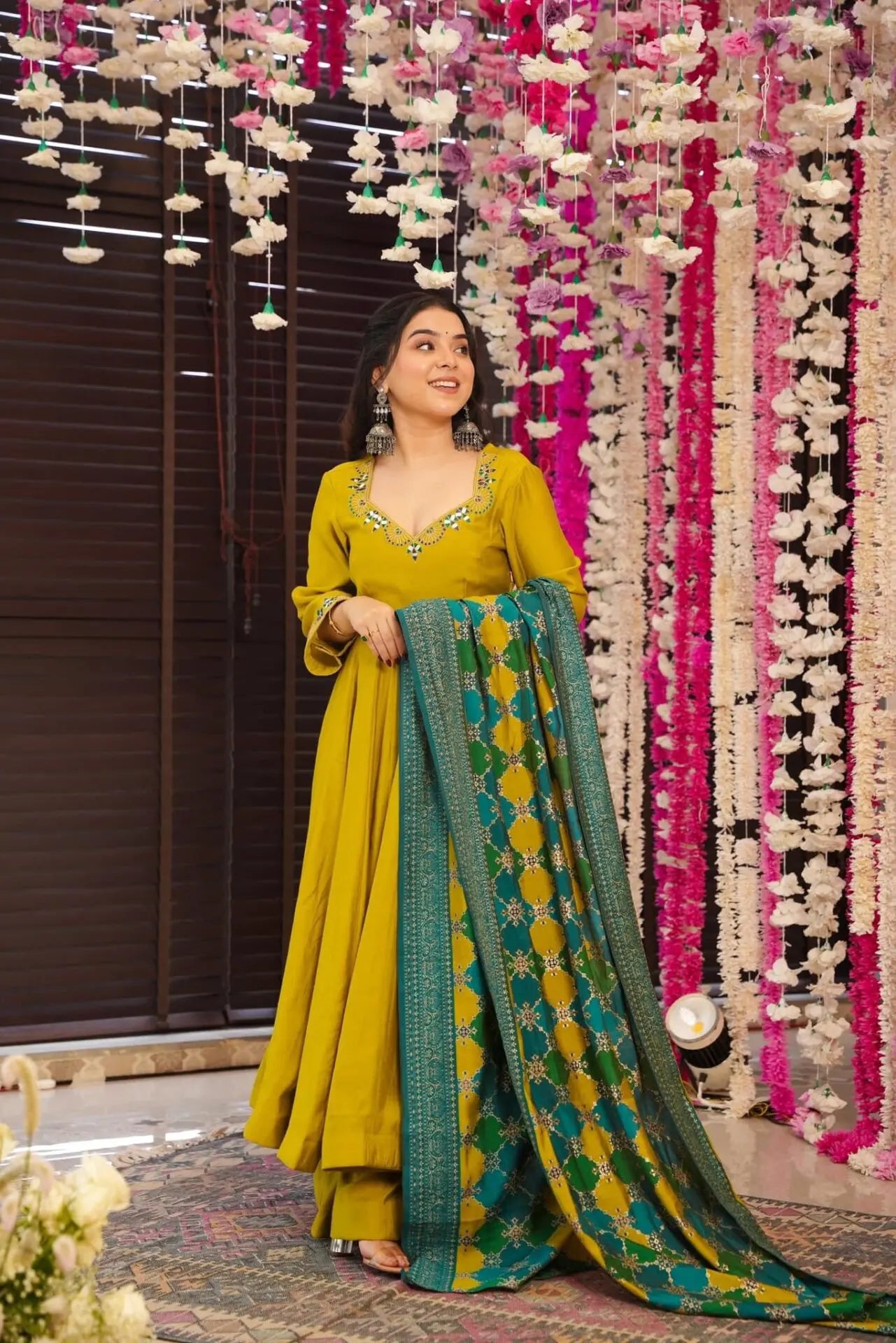 2 Combo Suit Set With Dupatta