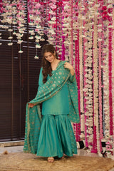 2 Combo Suit Set With Dupatta