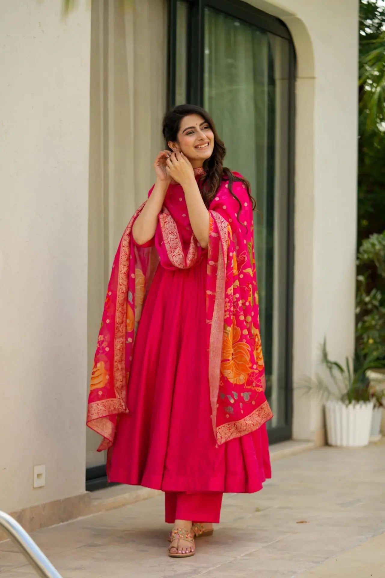 2 Combo Suit Set With Dupatta