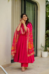 2 Combo Suit Set With Dupatta