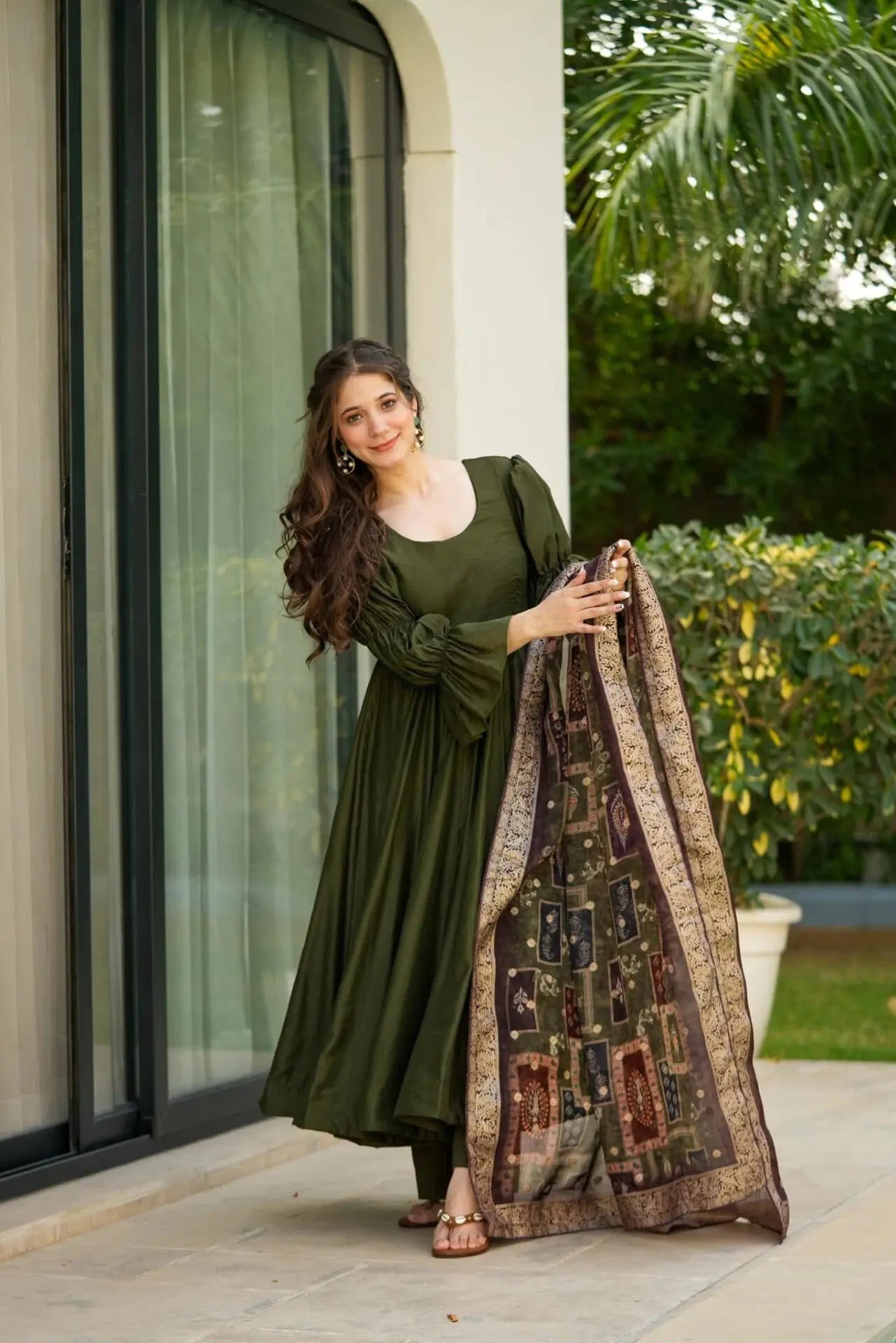 2 Combo Suit Set With Dupatta