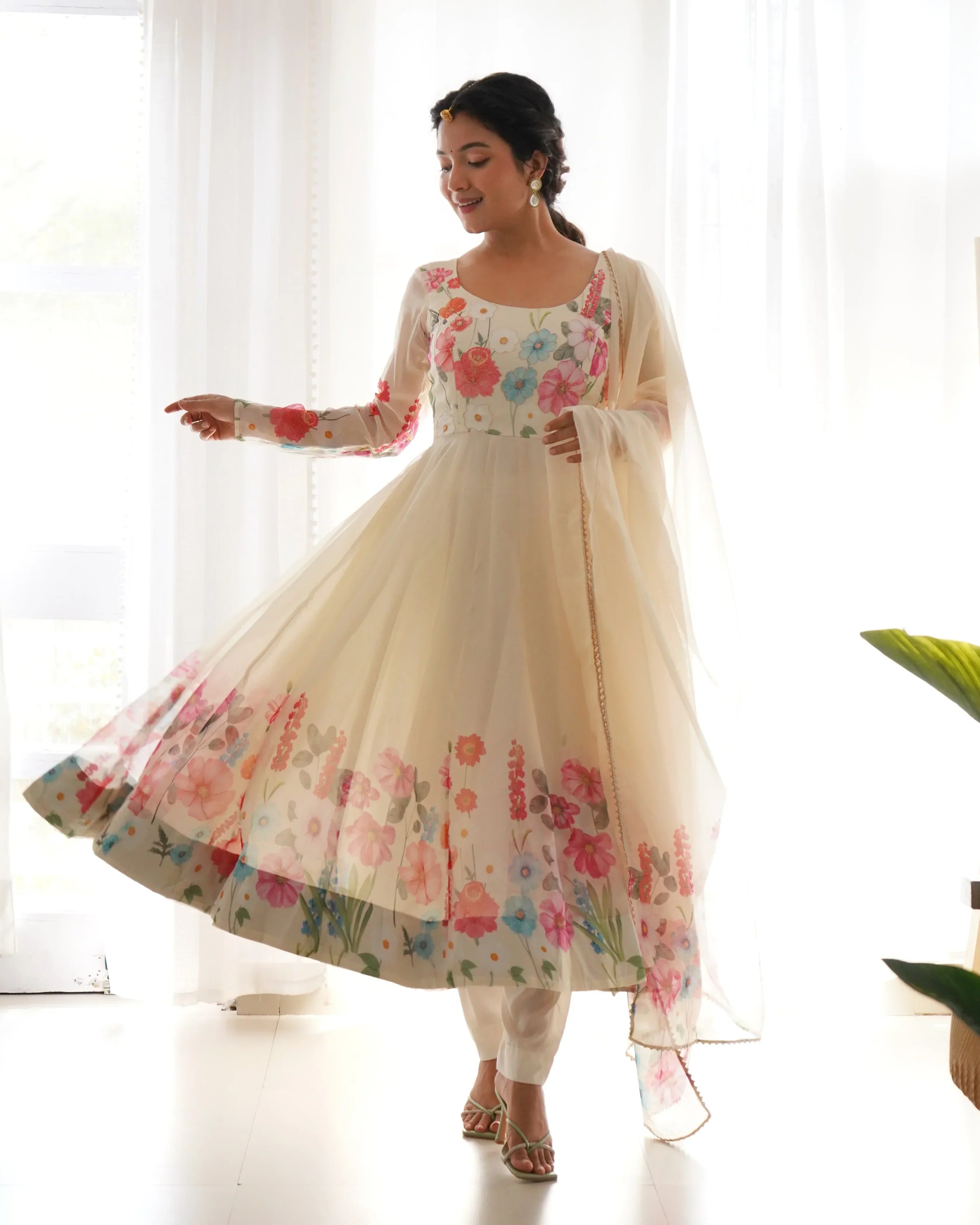 2 Designer Dress Combo Pair Set