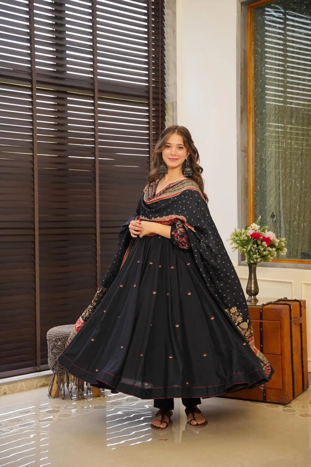 2 Combo Suit Set With Dupatta