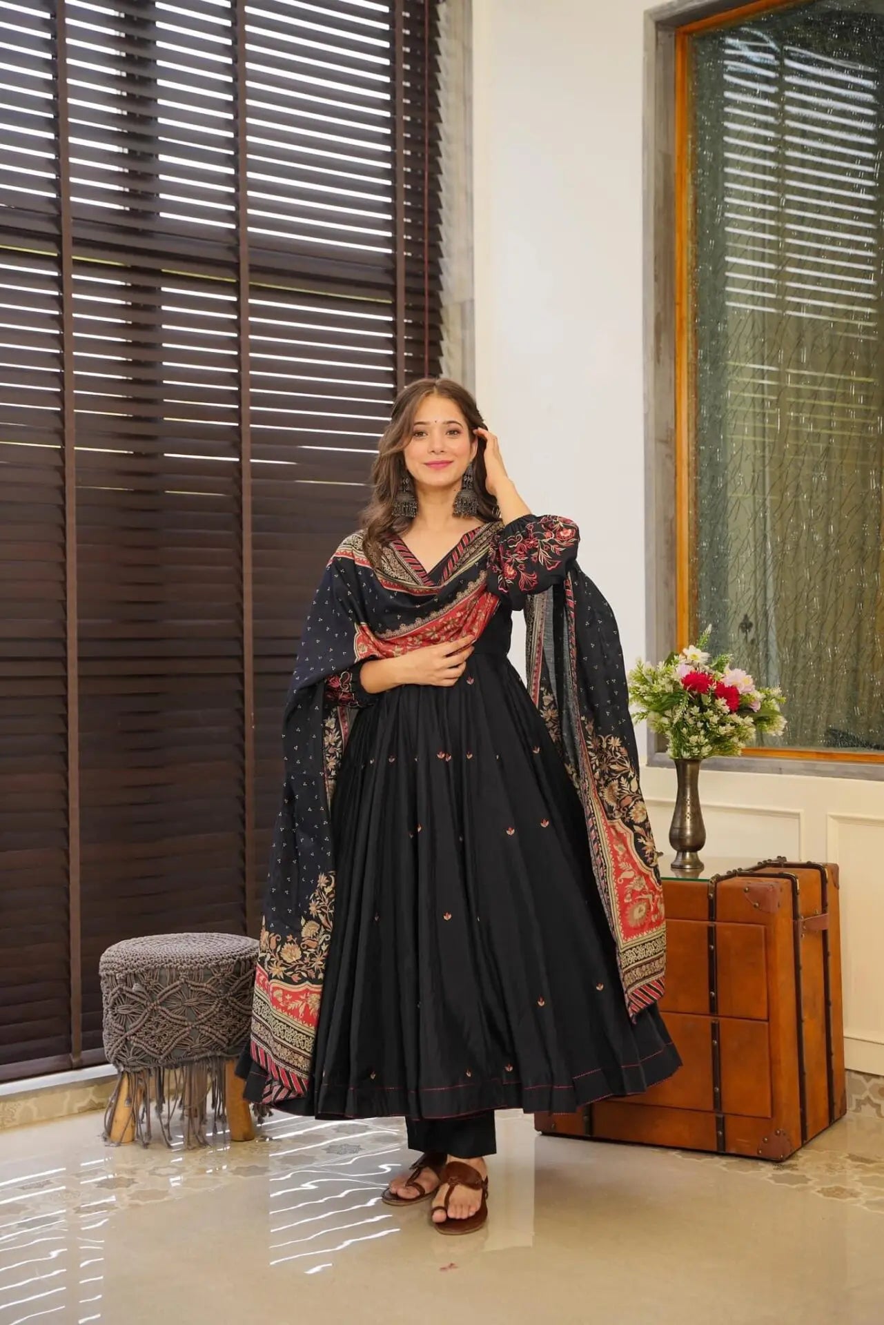 2 Combo Suit Set With Dupatta