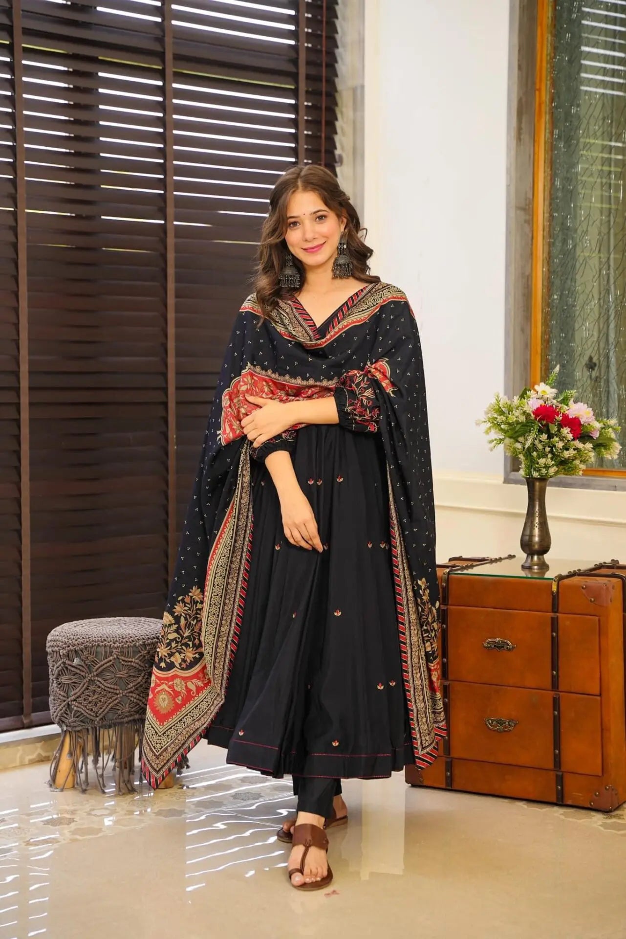 2 Combo Suit Set With Dupatta