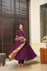 2 Combo Suit Set With Dupatta
