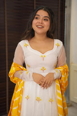 2 Combo Suit Set With Dupatta