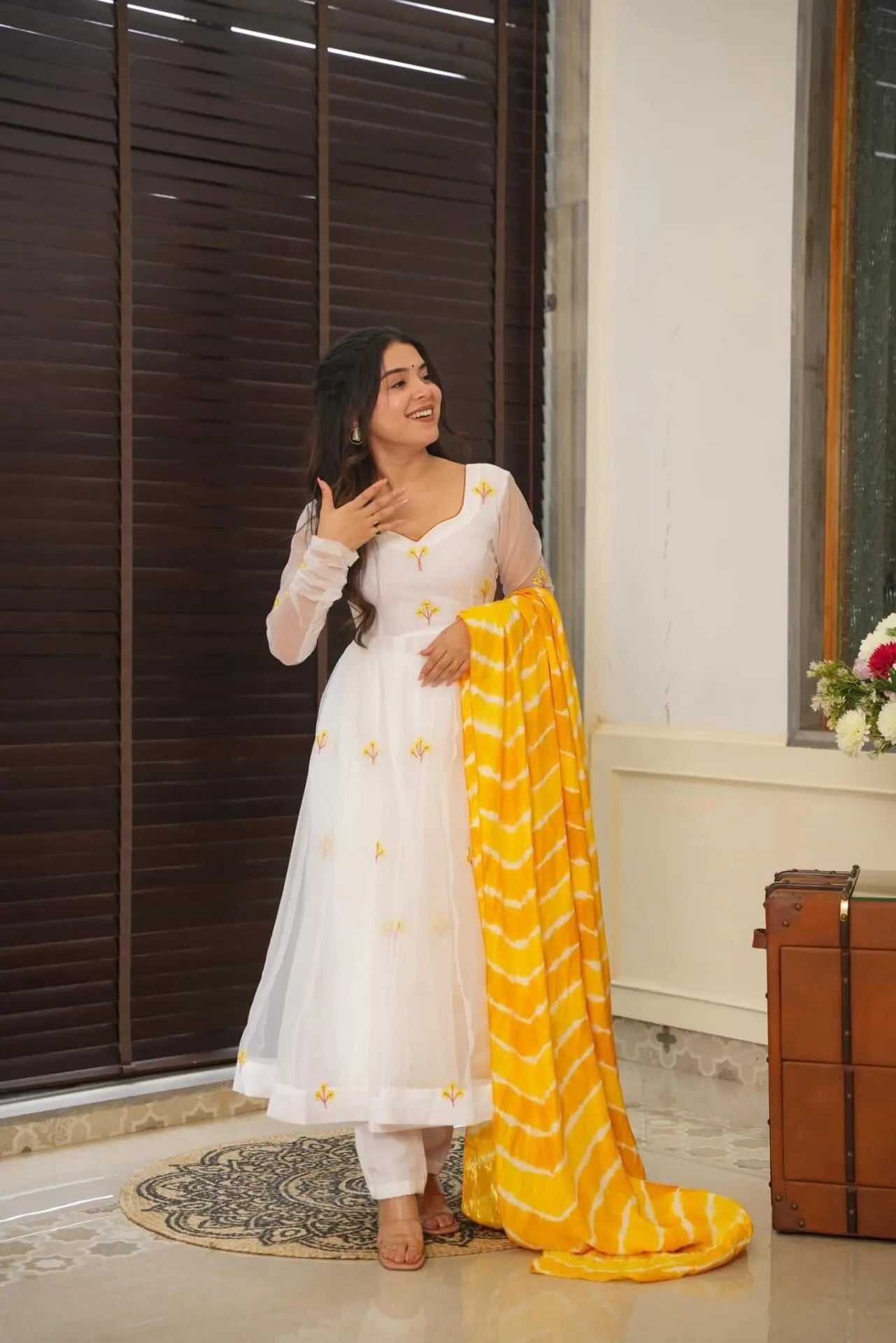 2 Combo Suit Set With Dupatta
