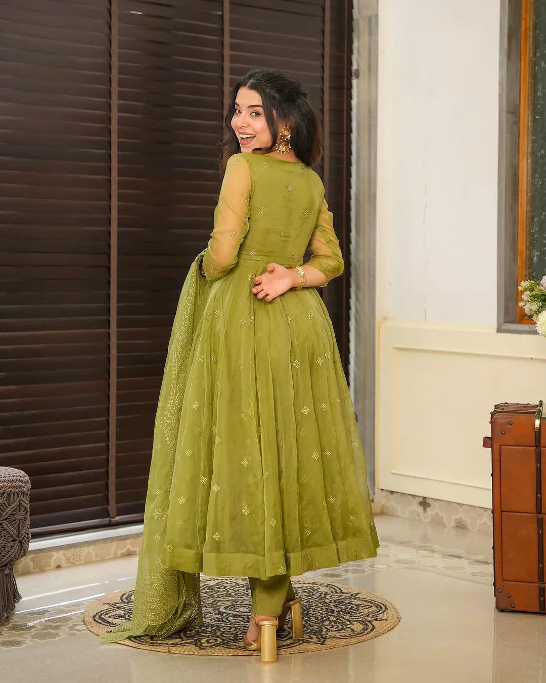 2 Combo Suit Set With Dupatta