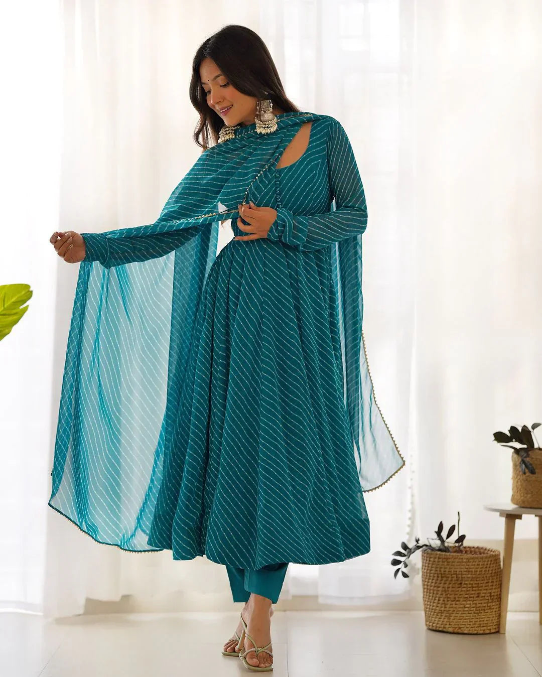 2 Combo Suit Set With Dupatta