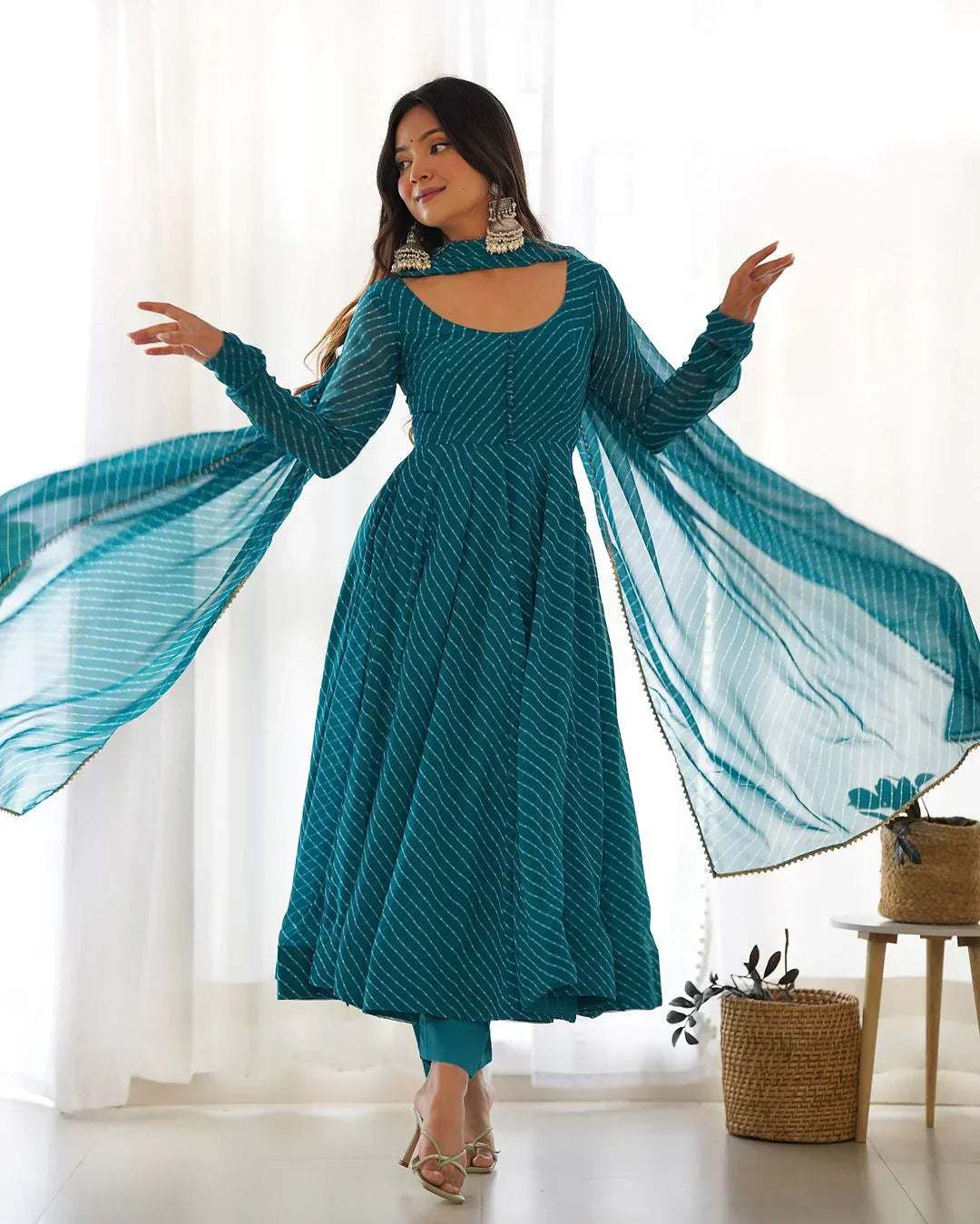 2 Combo Suit Set With Dupatta