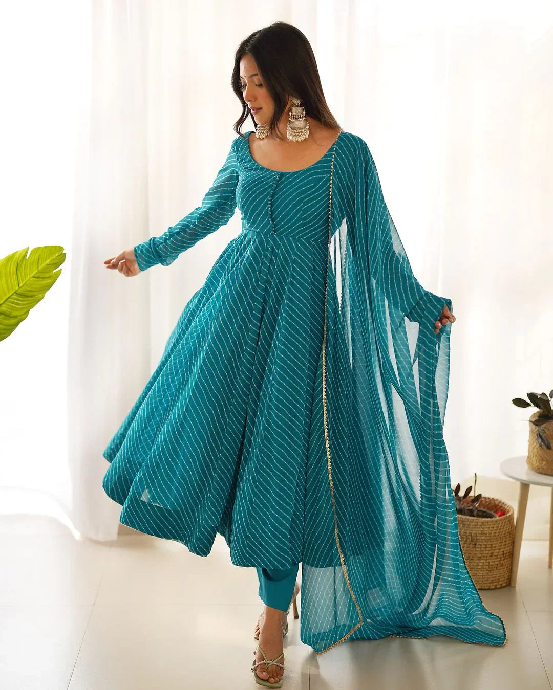 2 Combo Suit Set With Dupatta