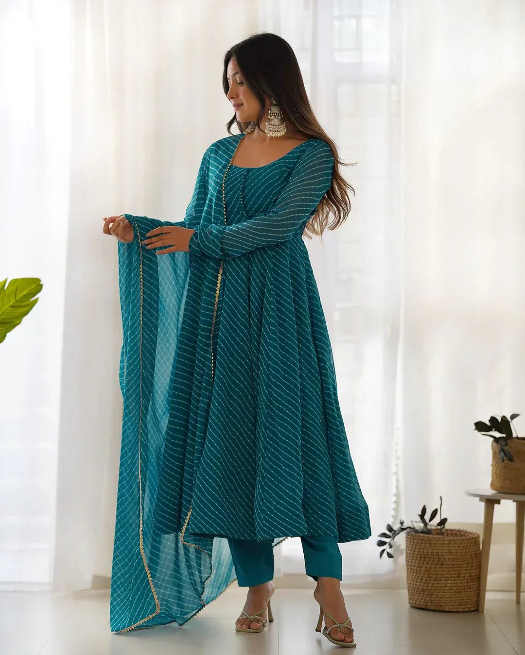 2 Combo Suit Set With Dupatta