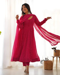 2 Combo Suit Set With Dupatta