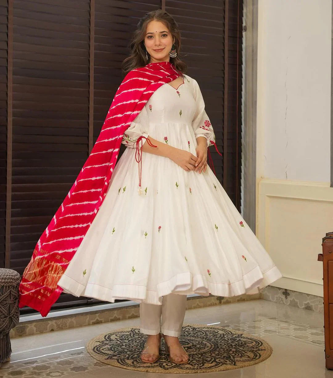 2 Combo Suit Set With Dupatta